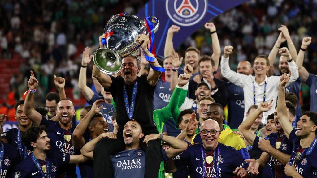 Luis Enrique aixeca la Champions League amb el PSG