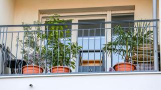 Balcón de una comunidad de vecinos