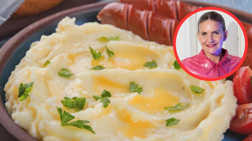 Samantha Vallejo-Nágera y puré de patatas