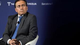 El Ministro de Asuntos Exteriores, Unión Europea y Cooperación, José Manuel Albares, en el Cercle d'Economia de Barcelona