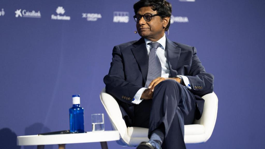 Mohan Kumar, exambaixador de l'Índia a França i Bahrain al Cercle d’Economia de Barcelona