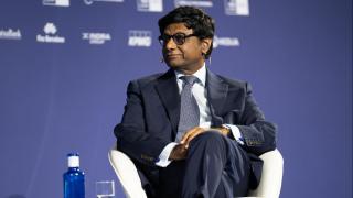 Mohan Kumar, exembajador de India en Francia y Baréin en el Cercle d’Economia de Barcelona