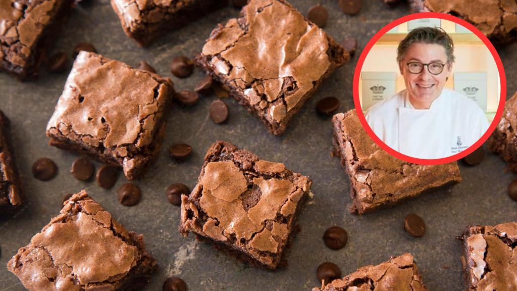 Oriol Balaguer y brownie