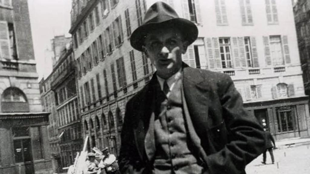 El escritor Josep Roth