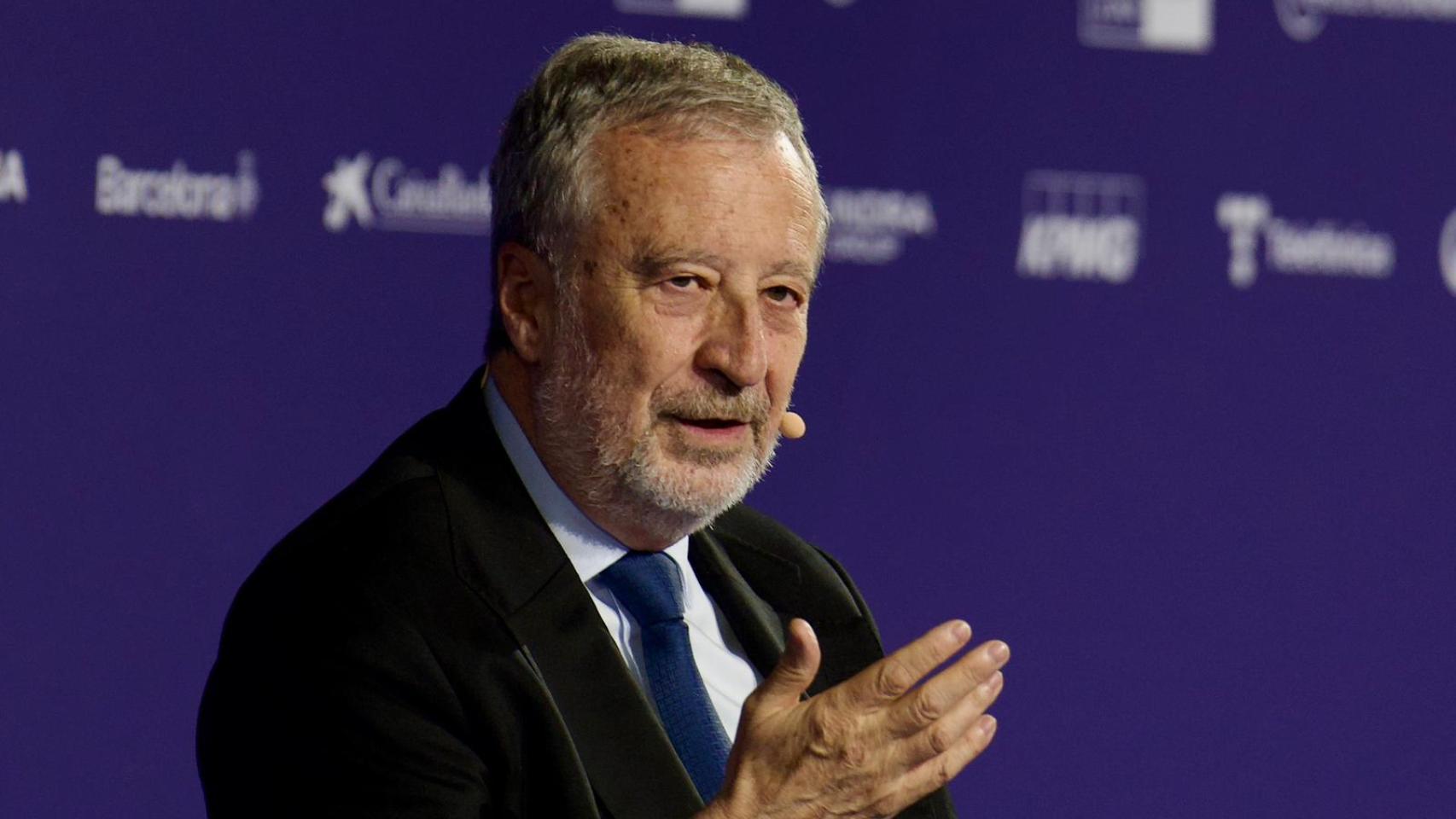 Tomás Muniesa, presidente de Caixabank, en la Reunión anual del Cercle