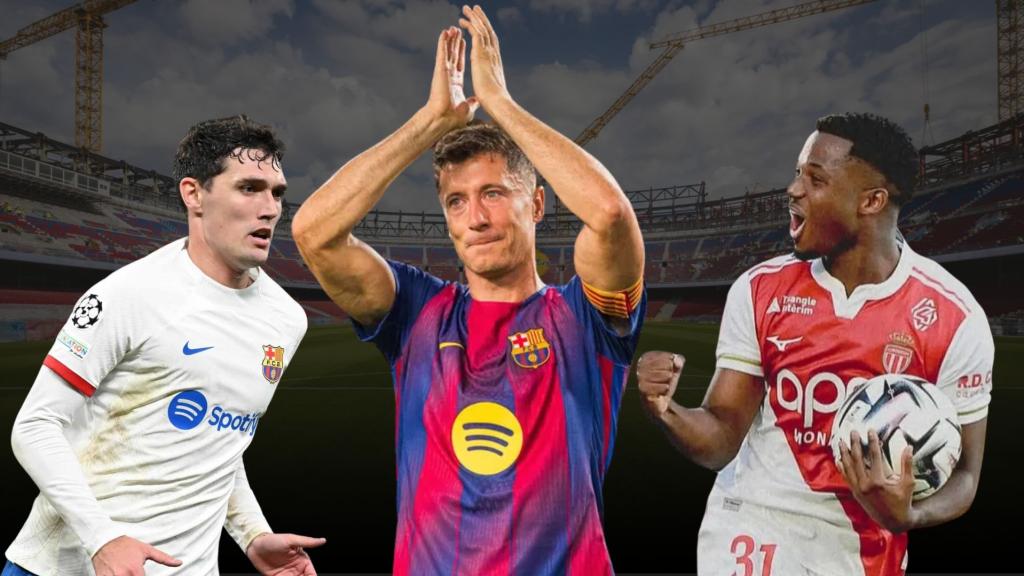 Andreas Christensen, Robert Lewandowski i Ansu Fati