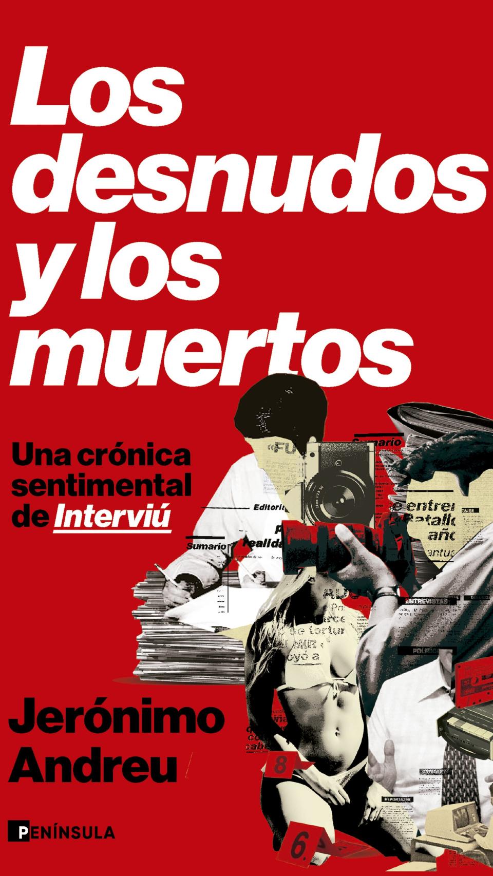 Portada del libro sobre 'Interviú' de Jerónimo Andreu