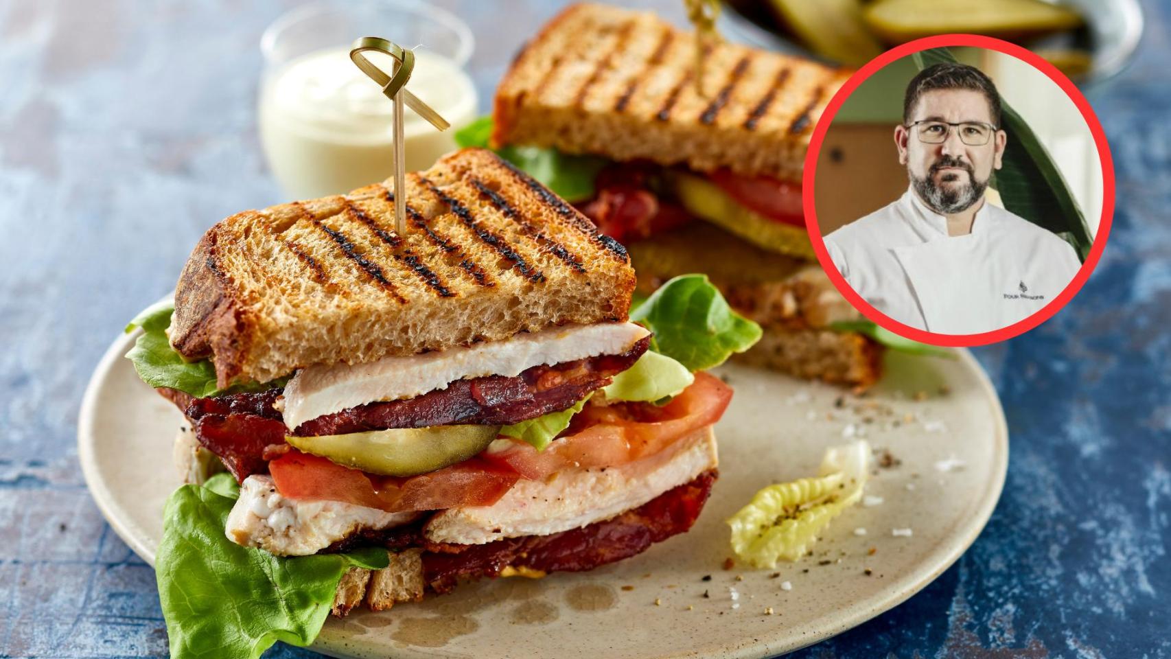 Dani García y sándwich 