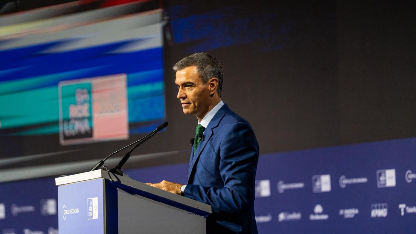 Pedro Sánchez, en el Cercle d'Economia el 3 de junio de 2026