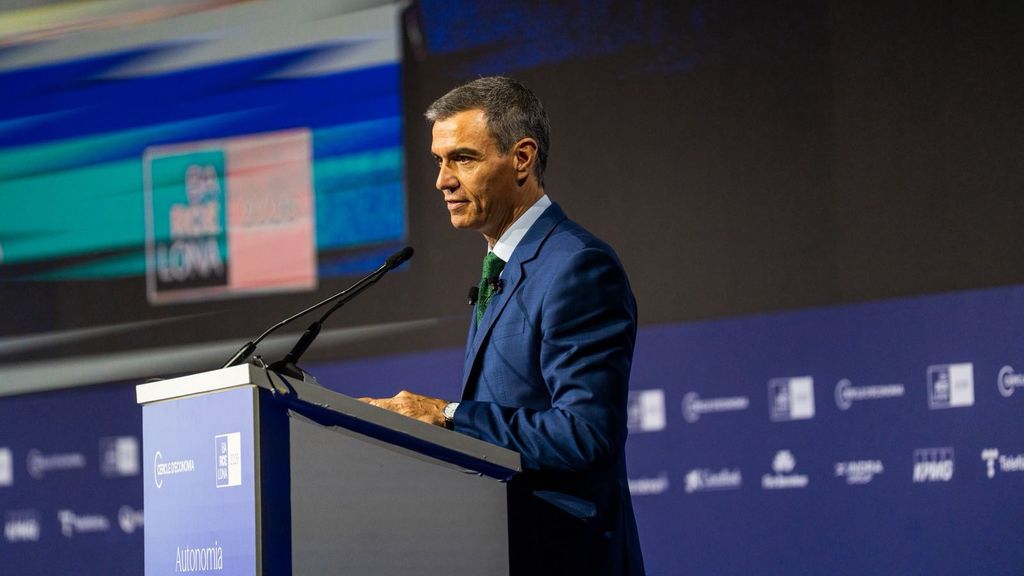 Pedro Sánchez, en el Cercle d'Economia el 3 de junio de 2026