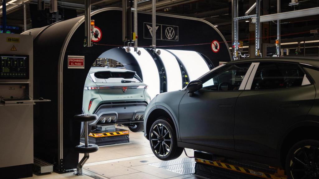Fabricació del Cupra Raval a la fàbrica de Seat de Martorell
