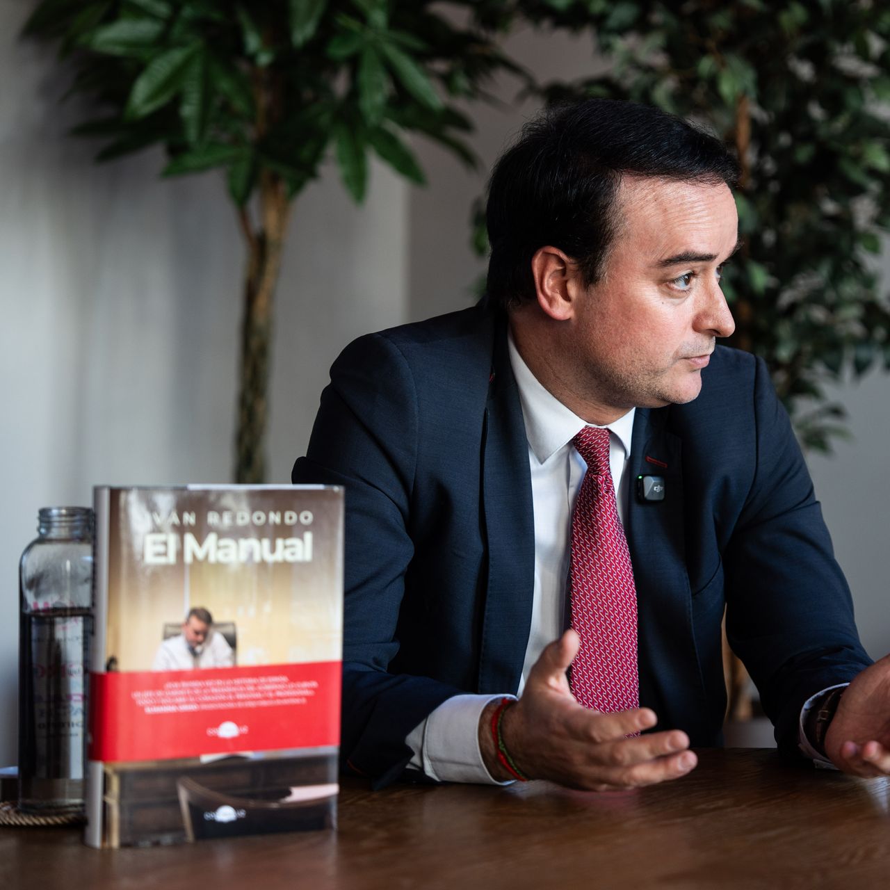 El consultor polític Iván Redondo, a la seu de 'Crónica Global'