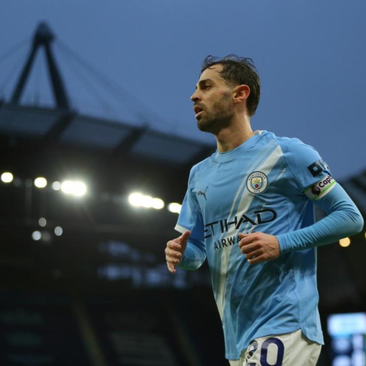 Bernardo Silva, en un partido del Manchester City