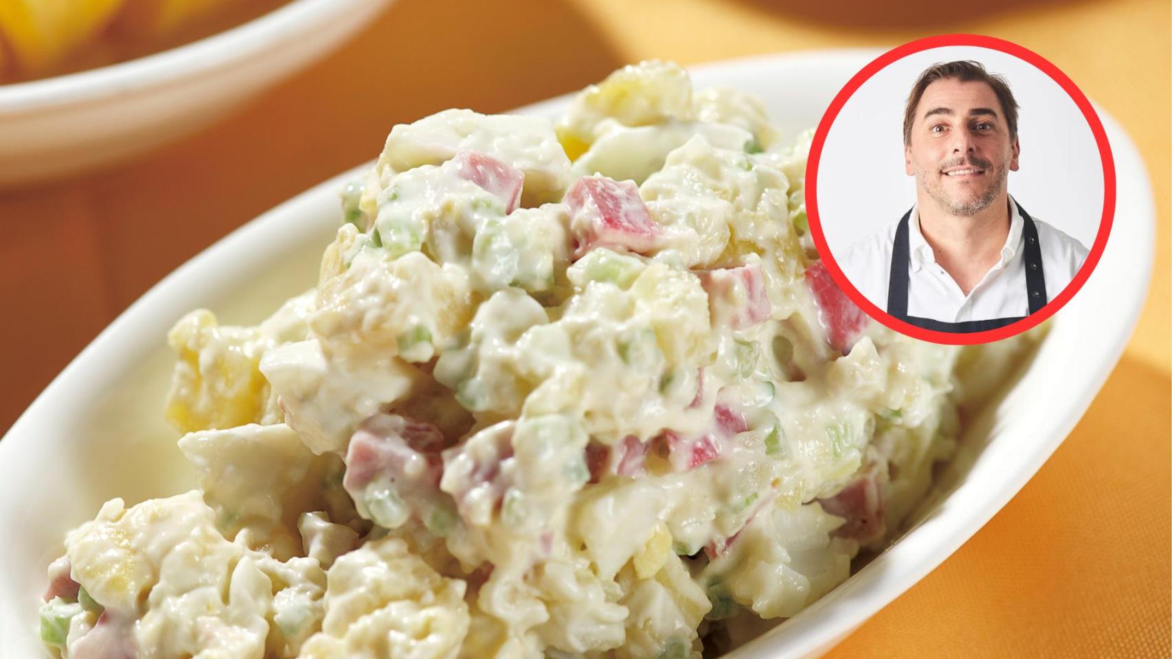 Jordi Roca y ensaladilla