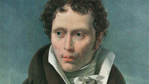 Arthur Schopenhauer retratat per Ludwig Sigismund Ruhl (1815)
