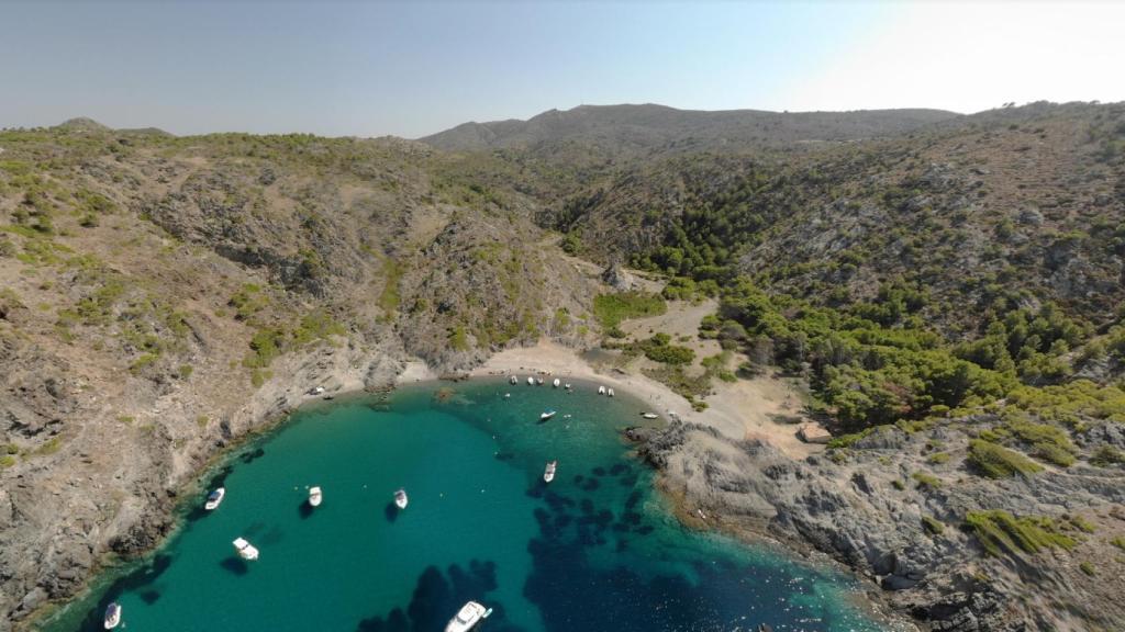 Embarcacions a la Cala Tavallera