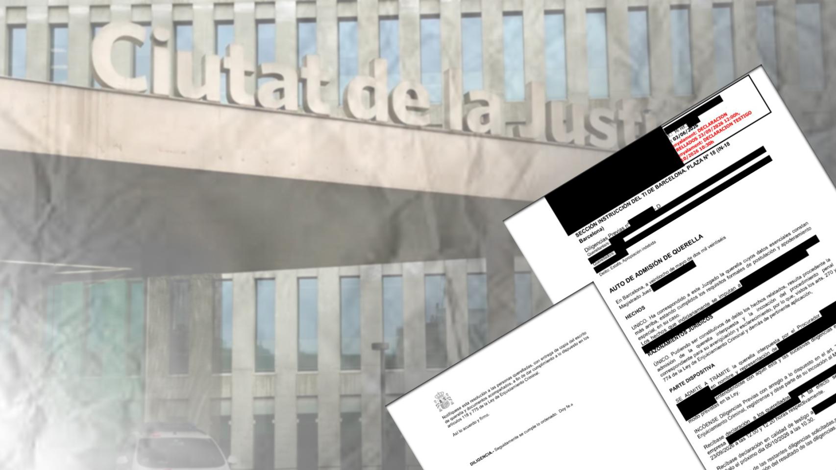 El auto de admisión a trámite con la Ciudad de la Justicia en el fondo 