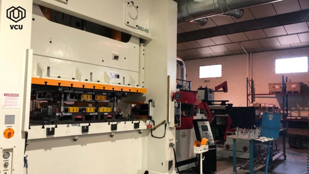Interior de la fábrica VC Umformtechnik, situada en Manresa