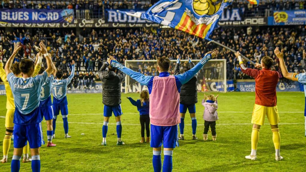 Afición del Lleida CF cuando se denominaba Lleida Esportiu