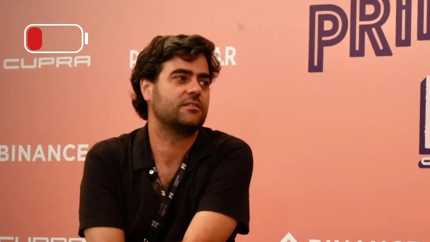 Alfonso Lanza, CEO del grupo Primavera Sound, en una entrevista