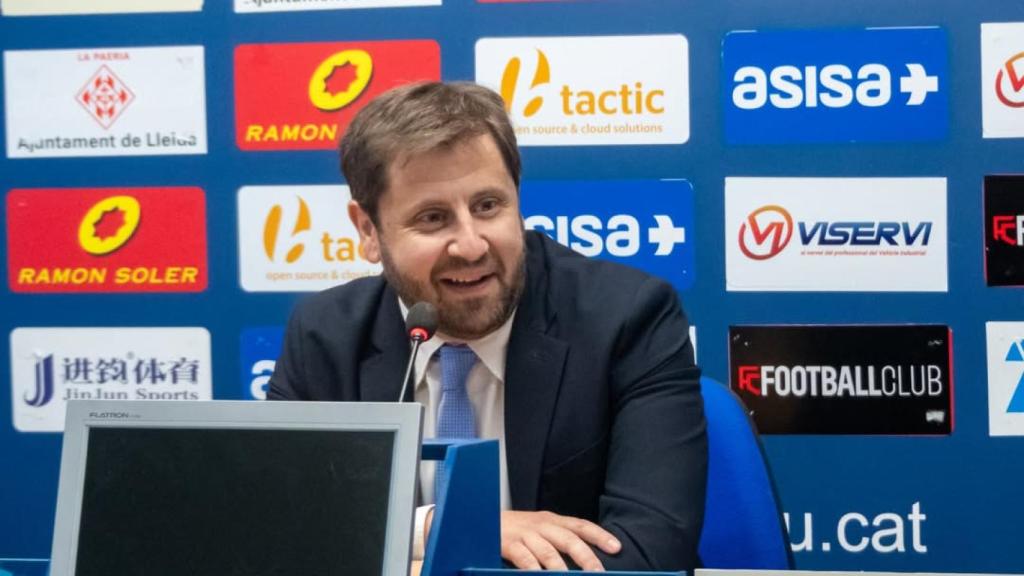 Marc Torres, l'adjunt al president que vol salvar l'històric Lleida CF