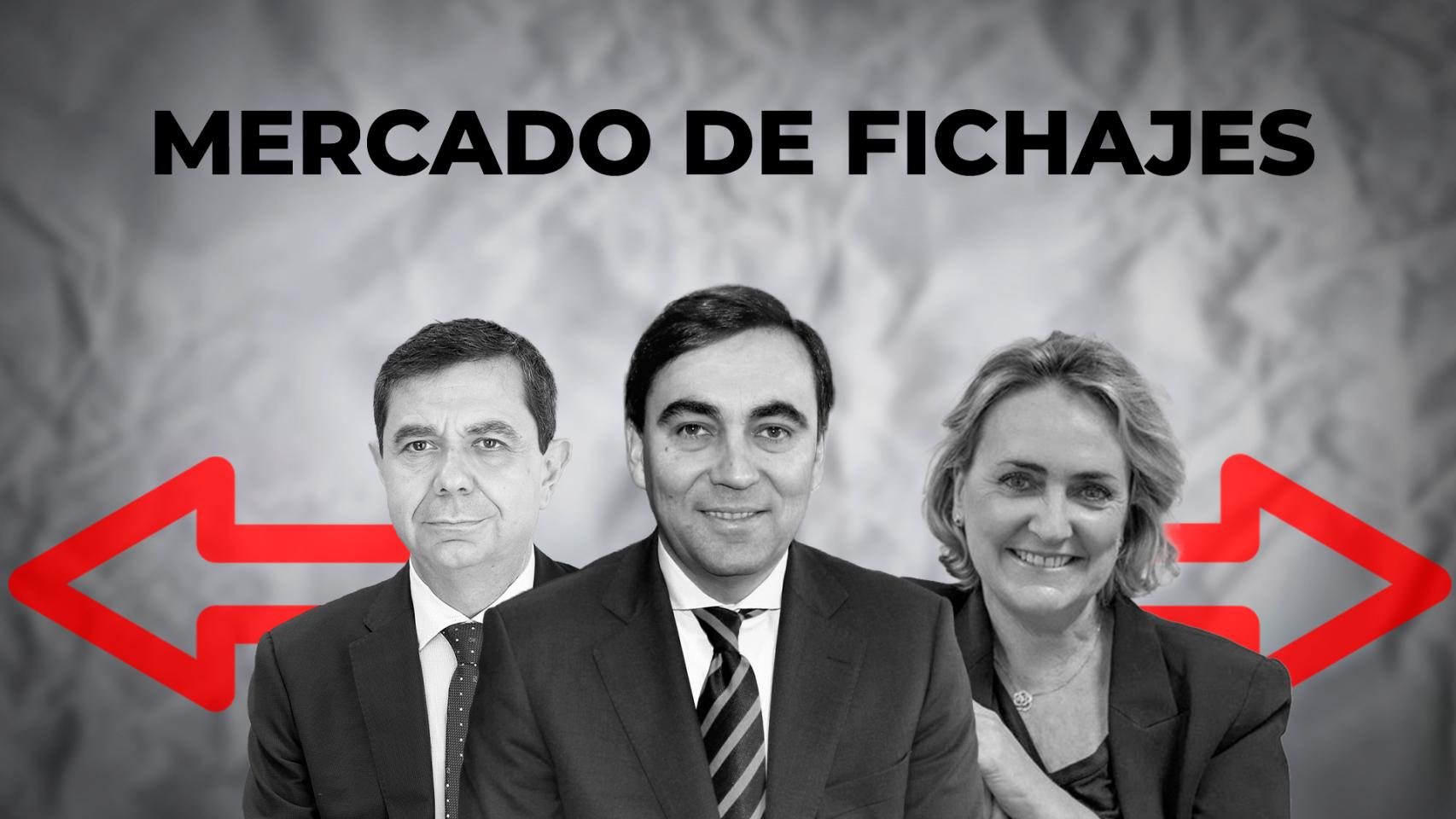 De izq. a dcha., Joan Curcó (MC Mutua), Enric Blasco (Indra Group) y Joana de Epalza (Iberia) / CG