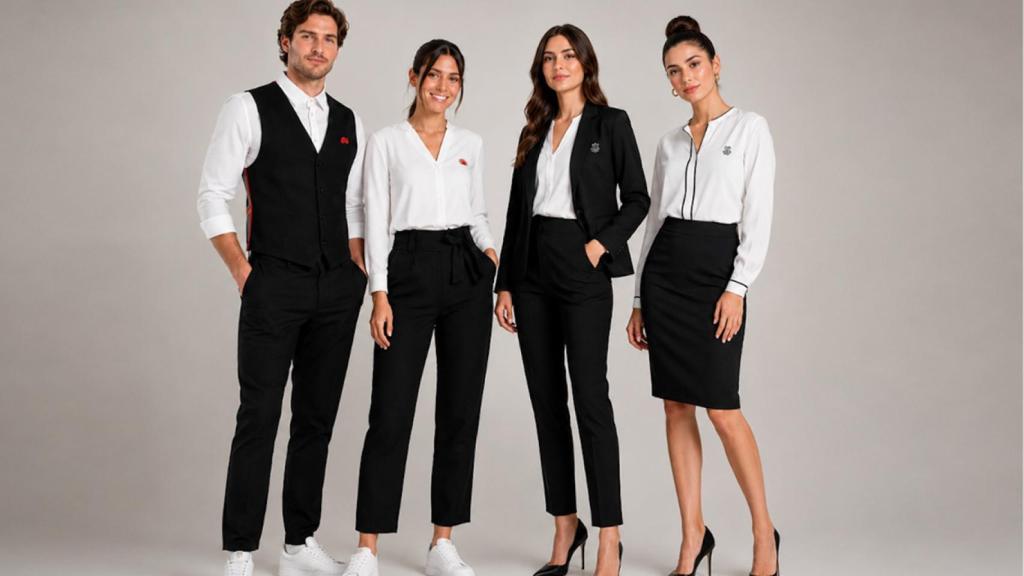 Uniformes corporativos / Grupo Anjo