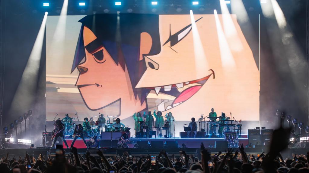 Concierto de Gorillaz en el Primavera Sound