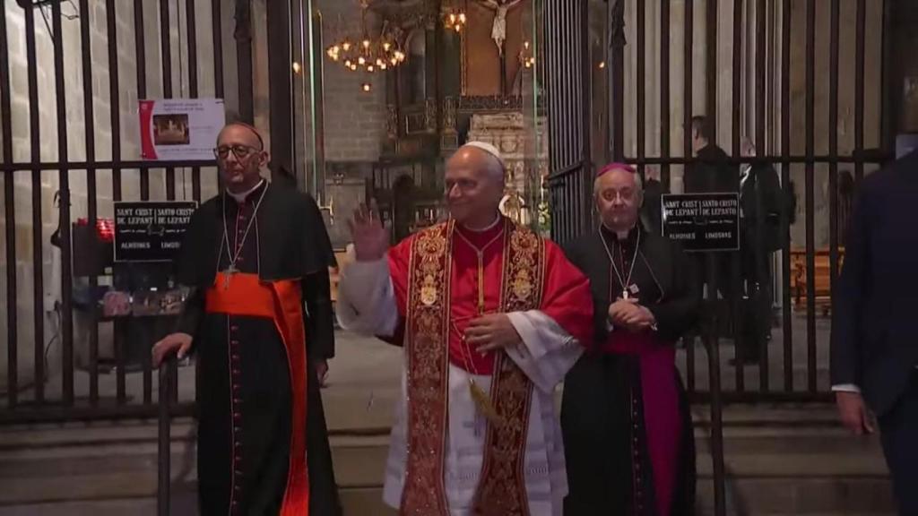 El Papa en la Catedral de Barcelona