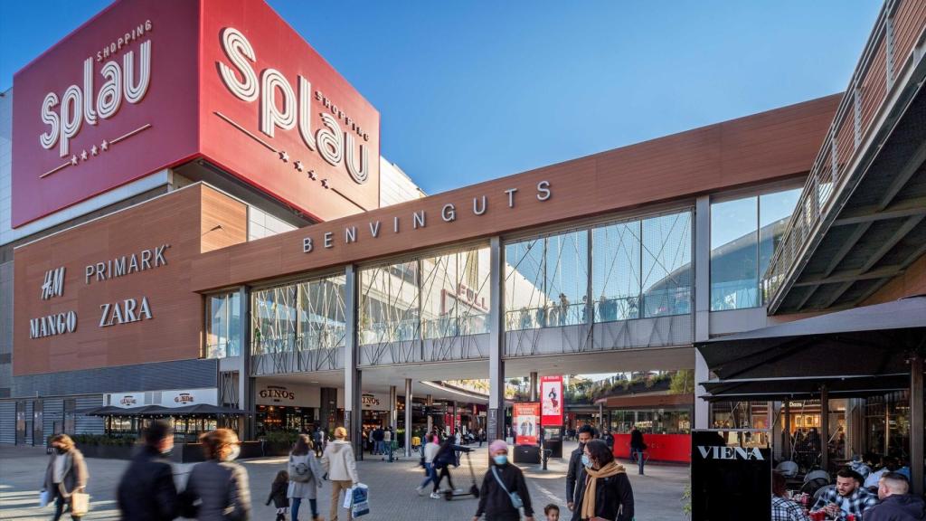 Façana del centre comercial Splau, a Cornellà de Llobregat / EP