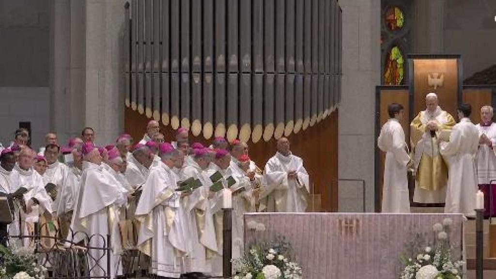 Misa del papa León XIV en la Sagrada Familia
