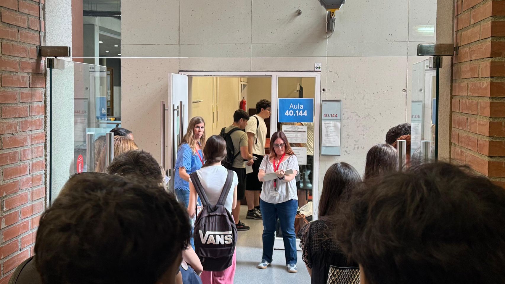 Alumnos que se presentan a las PAU