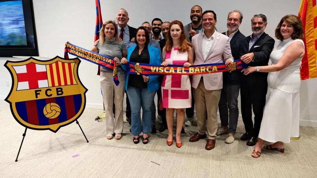 Inauguració de la nova oficina del Barça a Miami