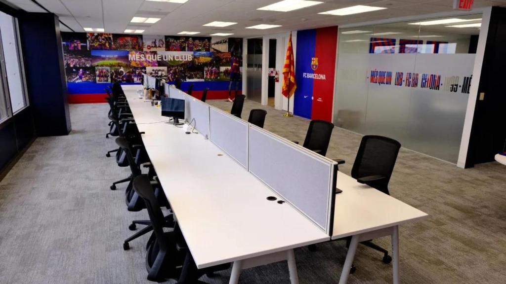 La nueva oficina del Barça en Miami