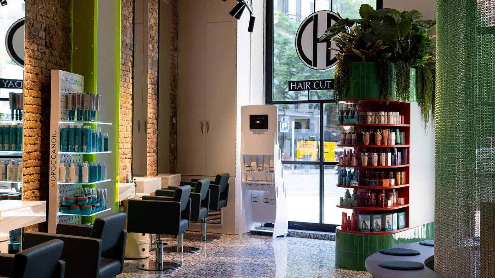 Interior de un local de HairCutDay