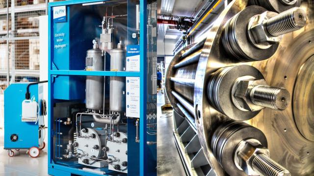 Electrolizador de la francesa McPhy / CV