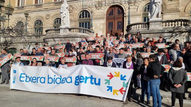 Concentracin de Sare este mircoles en Bilbao. / Twitter