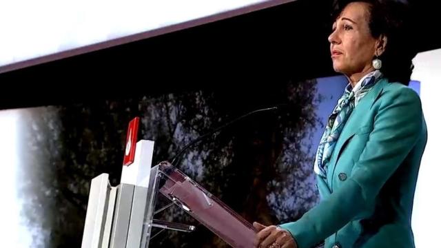 Presidenta del Banco Santander, Ana Patricia Botn
