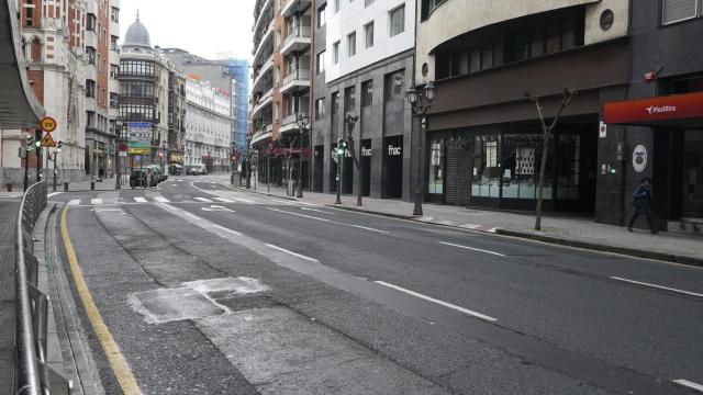 Bilbao durante el confinamiento. EP
