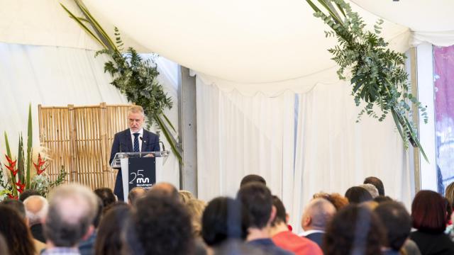 El lehendakari, Iigo Urkullu, en un acto reciente.