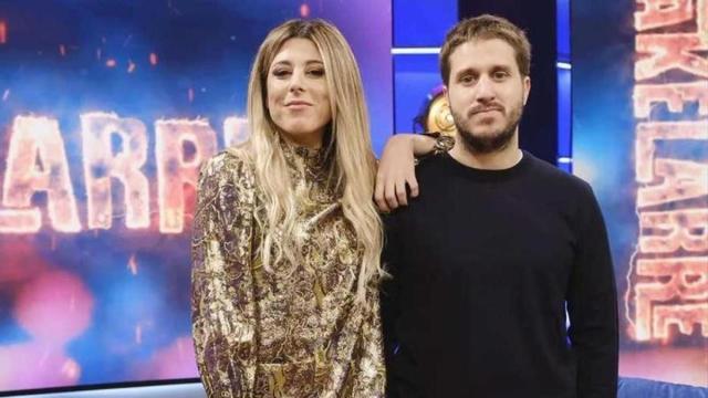 Valeria Ros junto a Pablo Ibarburu en el programa 'Akelarre' / EiTB