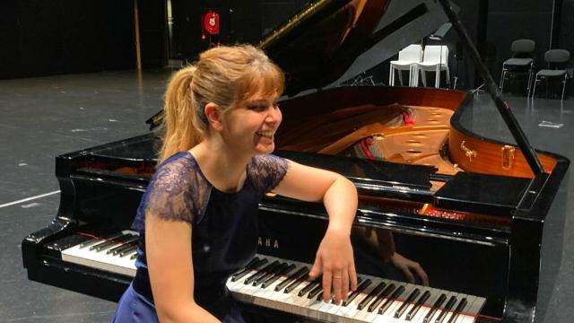 La joven pianista vasca Sofa Snchez Maestro. / CV