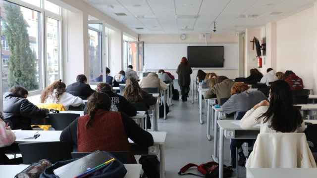 Alumnos en aula / EP