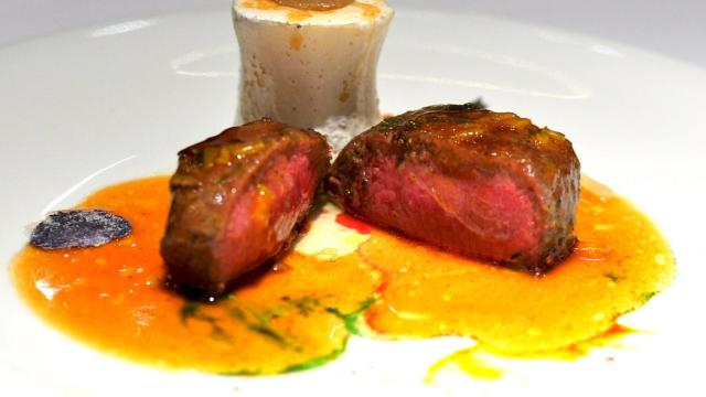 Plato de un restaurante de la Gua Repsol.