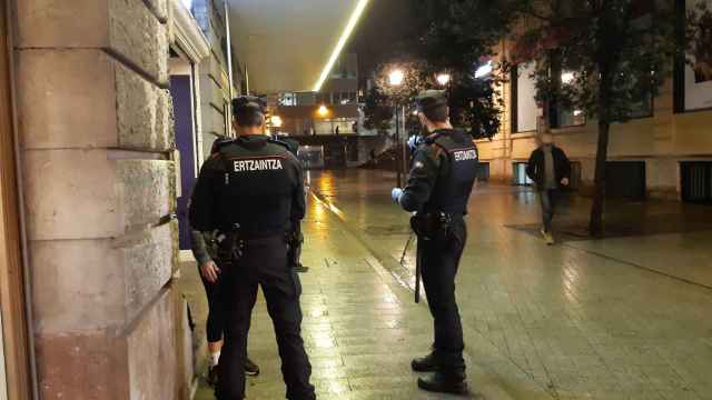 Agentes de la Ertzaintza./euskadi.eus