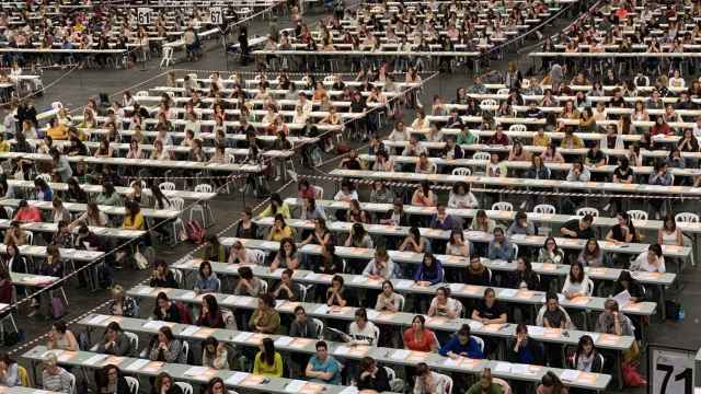 Exmenes de una OPE de la Administracin pblica. / EP