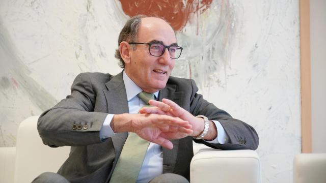 El presidente de Iberdrola, Ignacio Snchez Galn, durante una recepcin en Lehendakaritza / Europa Press