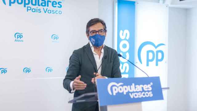 El presidente del PP de lava, Iaki Oyarzabal. / EP