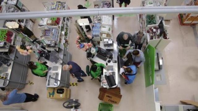 Ventas en grandes superficies. / EP