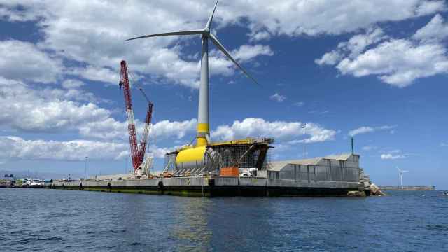 La plataforma DemoSATH de Saitec en el Puerto de Bilbao / CV